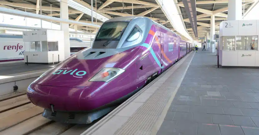 El Avlo Madrid-Alicante de Renfe comenzará a circular el 27 de marzo de 2023. MIGUEL BUSTOS.